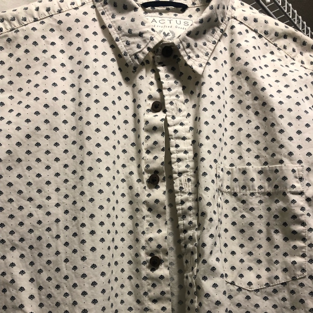 Cactus button up shirt